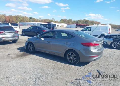 2018 Hyundai Elantra Sel из США, поврежденный, VIN 5NPD84LF7JH334144